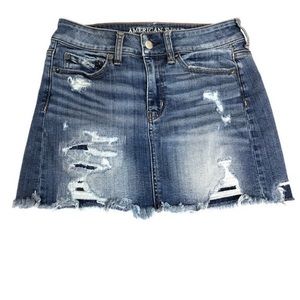American eagle denim Mini skirt
